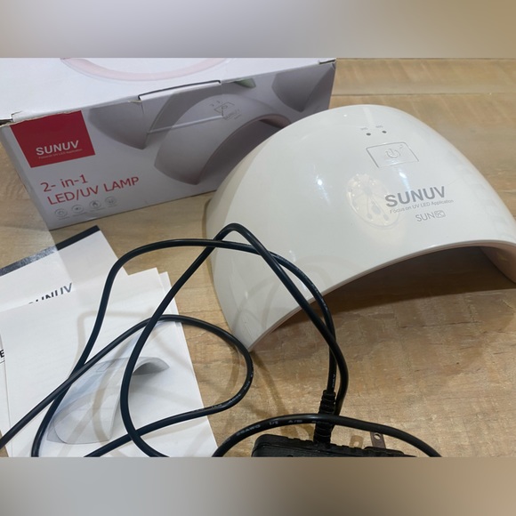 SUNUV 2-in-1 LED UV Lamp SUNSHINE NAILS gel polish machine - Picture 4 of 8